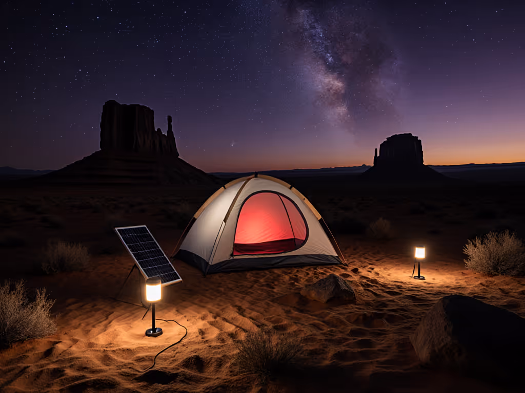 Desert-Proof Tent Camping Lights: Beat Heat Preserve Night Vision