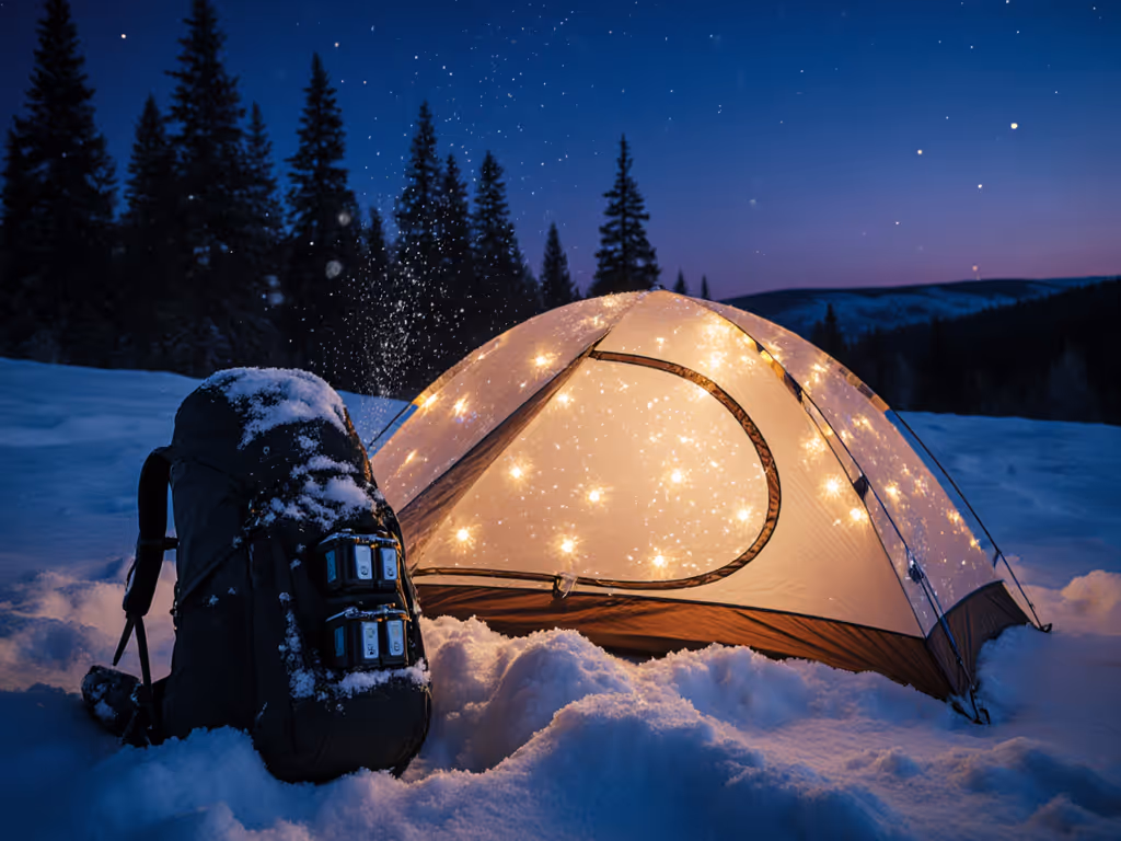 Trusted Winter Tent Lights: Cold-Weather Battery Guide