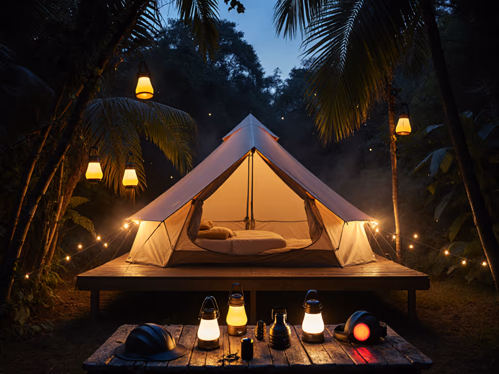 Bug-Resistant Tent Lights: Tropical Camping Solutions