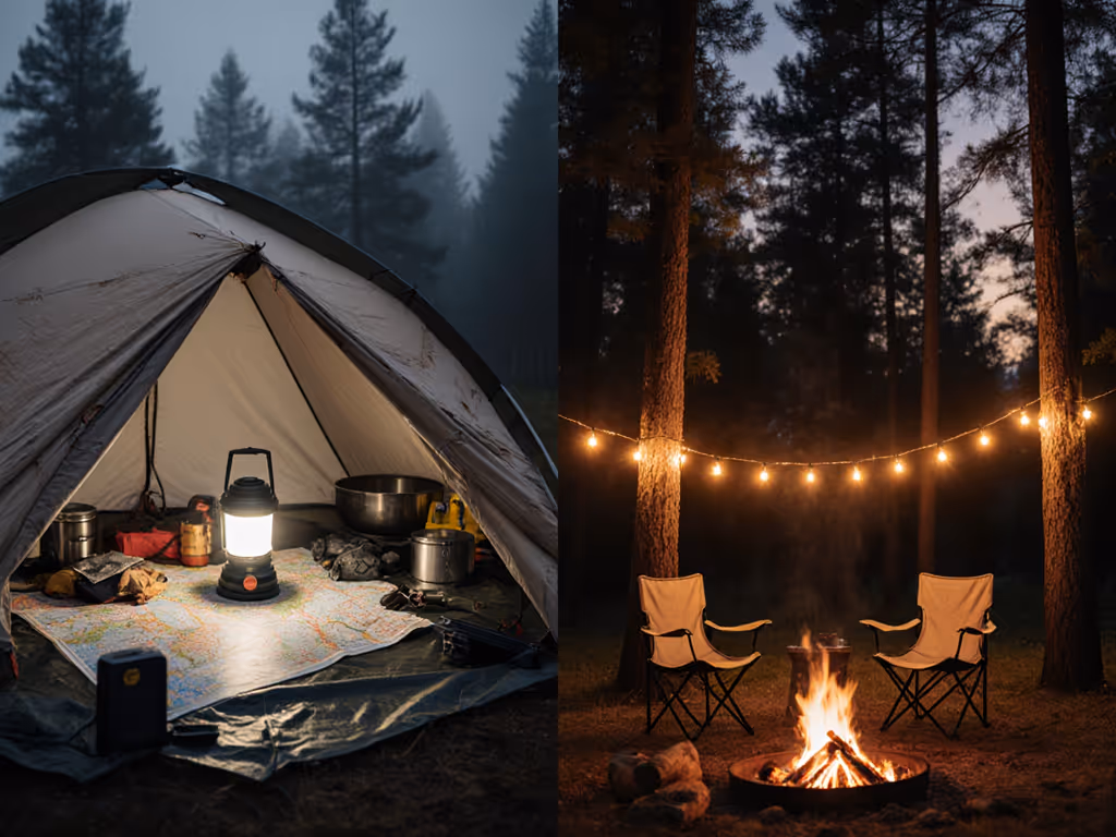 Lanterns vs String Lights: Match Camping Scenarios Right
