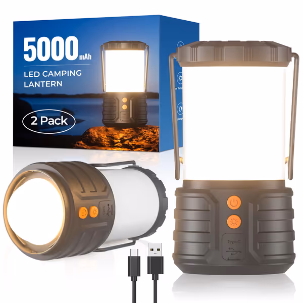 2 Pack Camping Lanterns